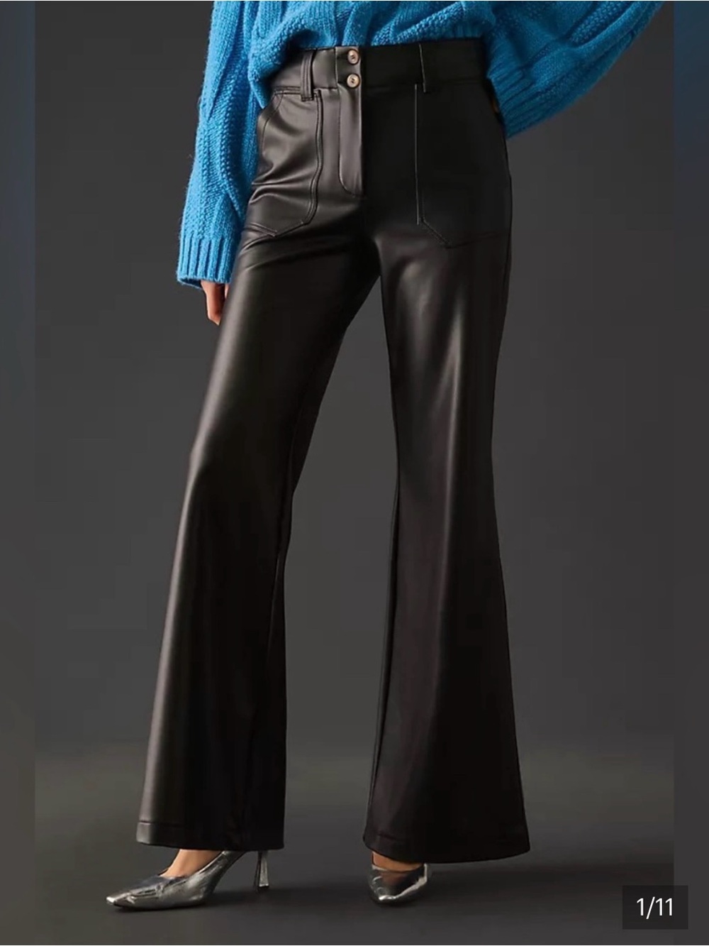 Anthropology The Naomi Wide-Leg Flare Pants
